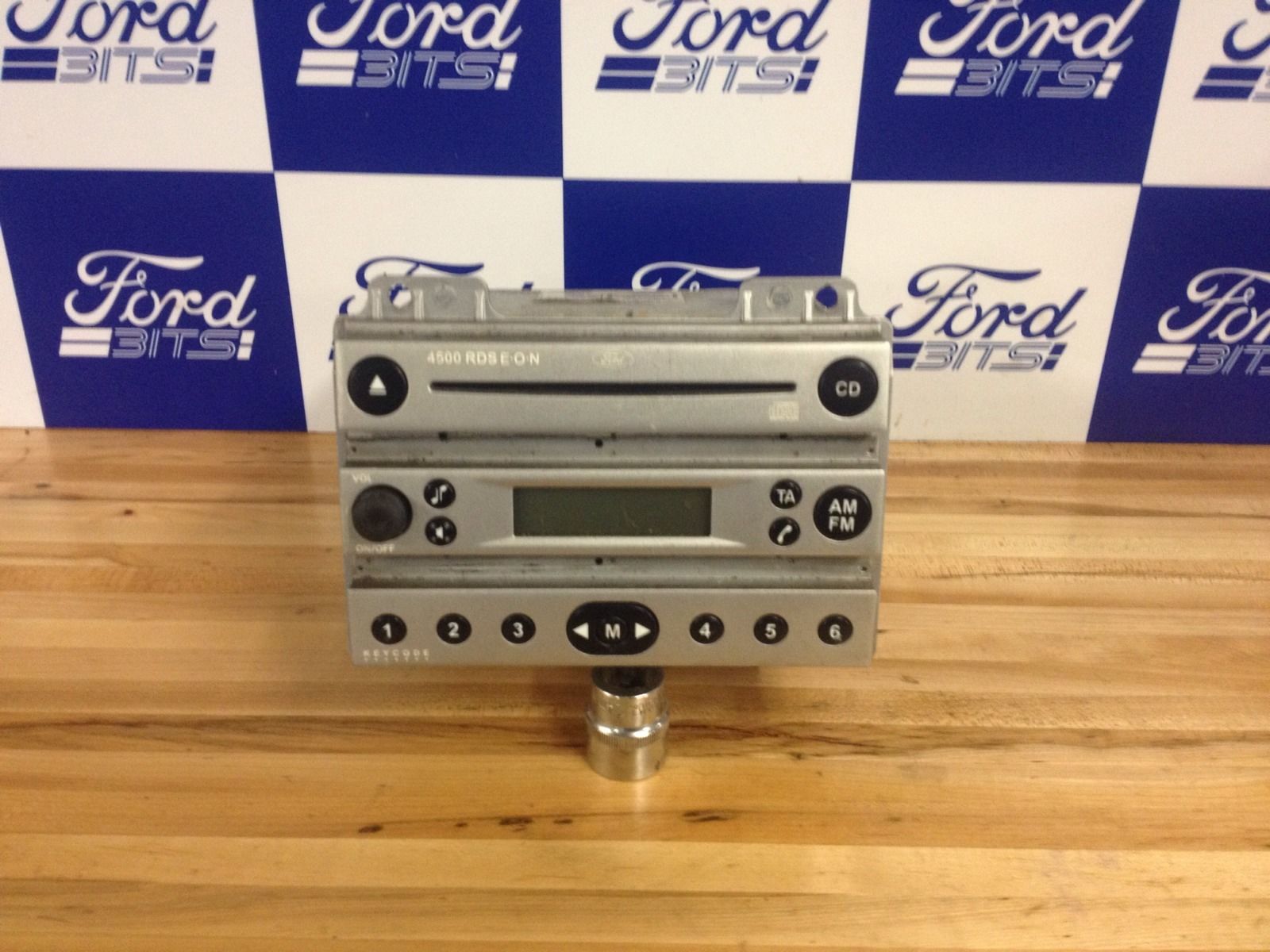 Ford 4500 cd player code #7